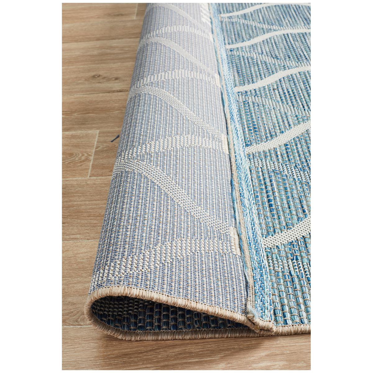 Rug Culture Terrace 5501 Blue Indoor/Outdoor Rug 400 x 300cm