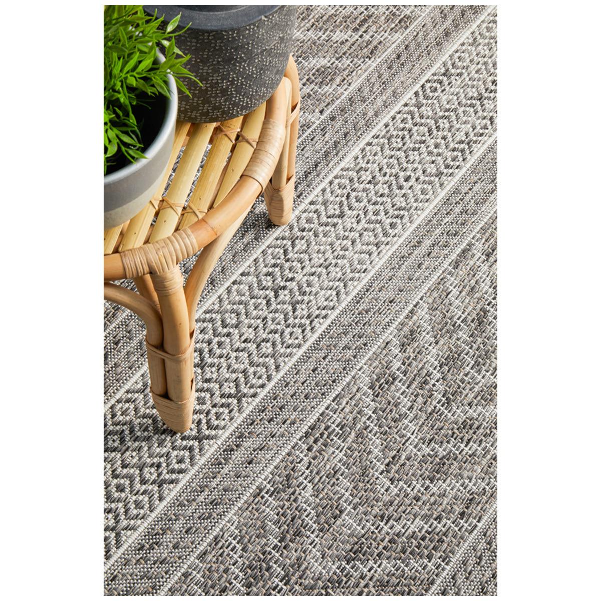 Rug Culture Terrace 5505 Rug 330 x 240cm Black