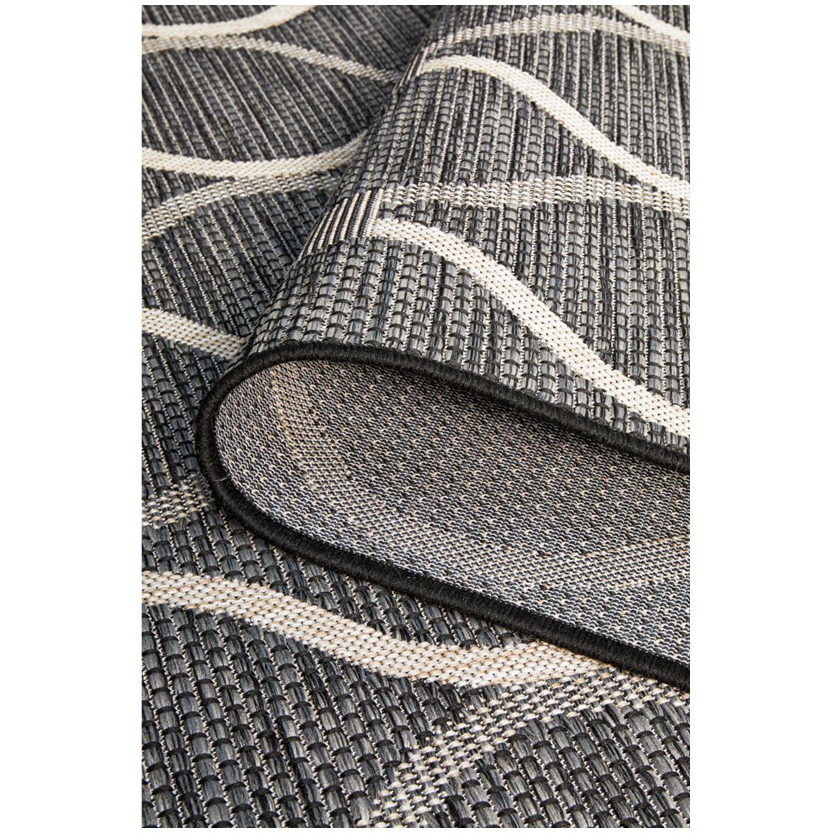Rug Culture Terrace 5501 Indoor/Outdoor Rug 290 x 200cm Black