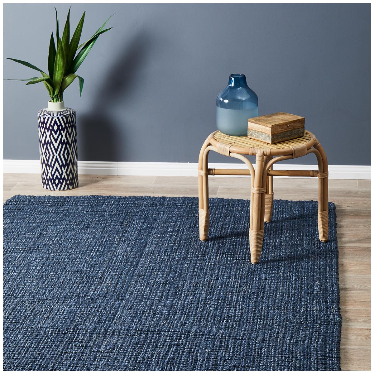 Rug Culture Unitex Atrium Barker Indoor Rug Navy 320 x 230cm