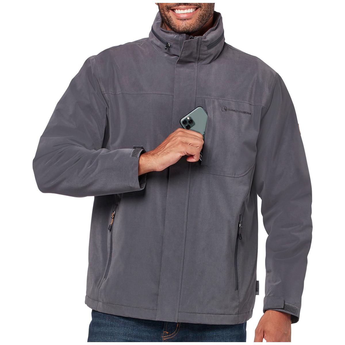 Rugged Elements Trek Jacket - Deep Charcoal