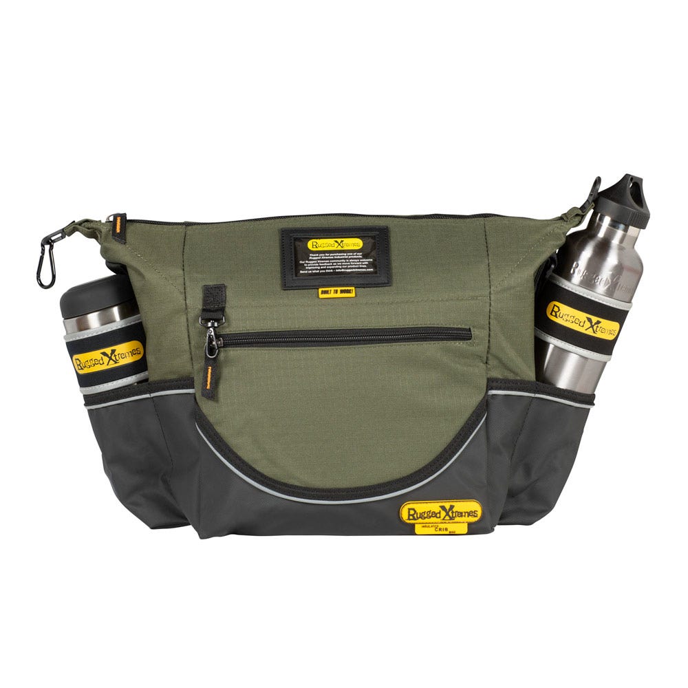 Rugged Xtremes Insulated Crib Bag - Canvas - Green RX05L106
