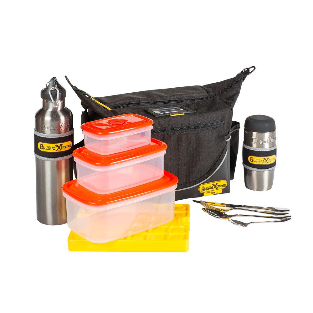 Rugged Xtremes Insulated Crib Bag - Canvas - Black RX05L106BK