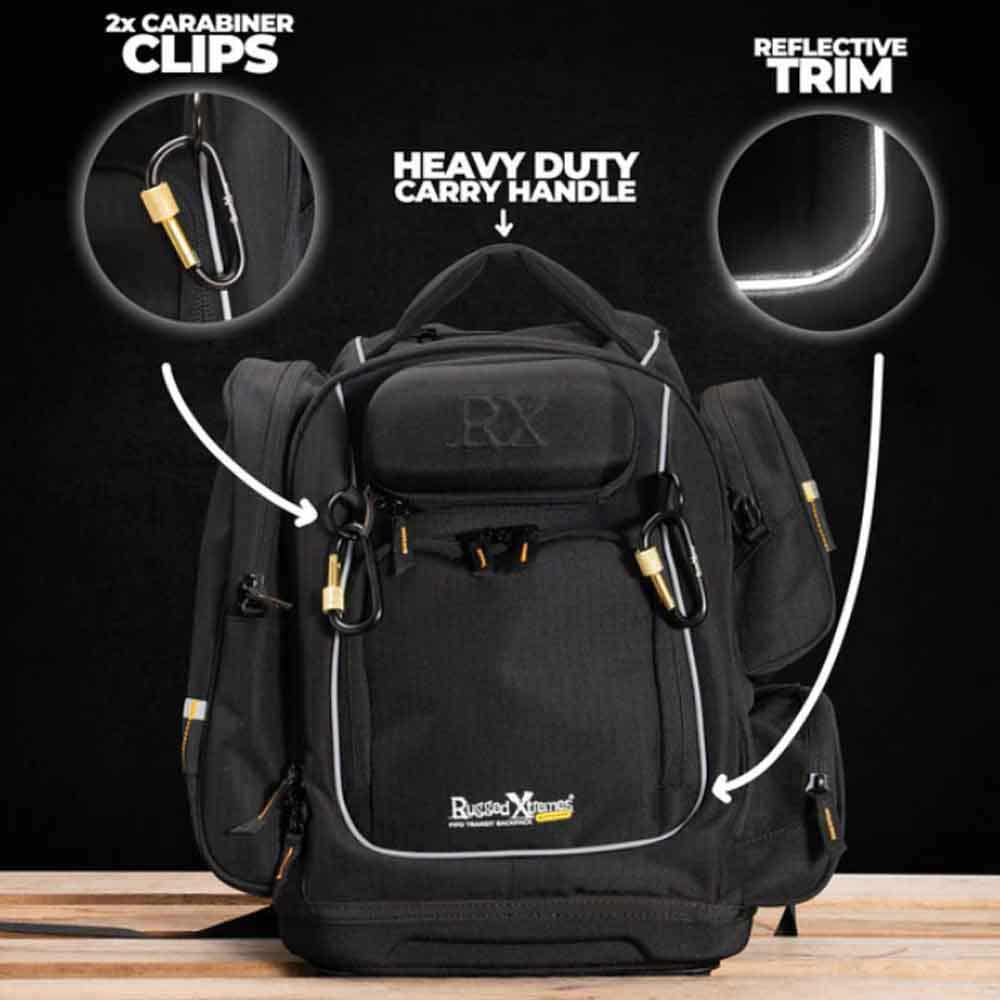 Rugged Xtremes Transit Backpack RX05G112BK