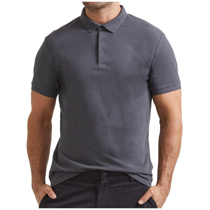 SABA Men's Polo Charcoal