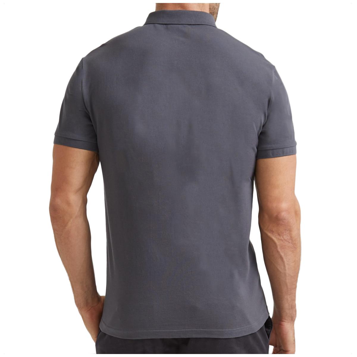 SABA Men's Polo Charcoal