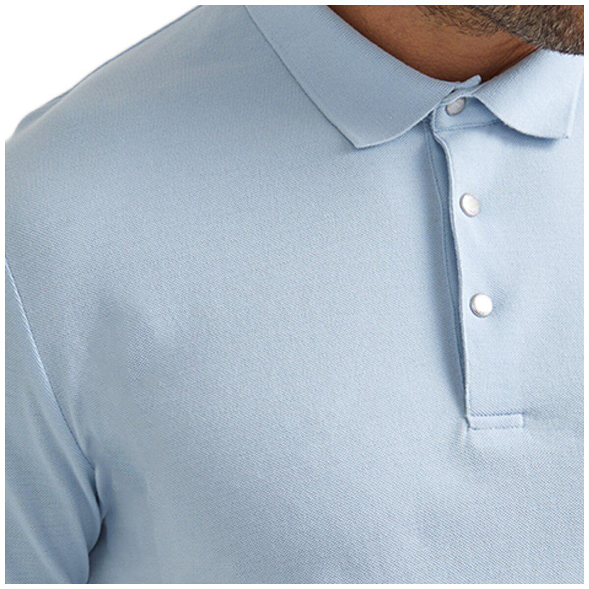SABA Men's Polo Light Blue