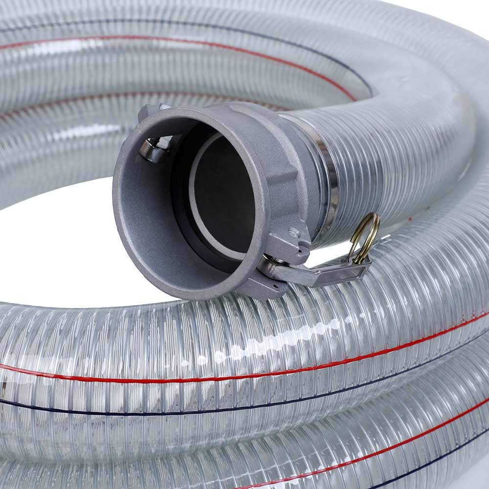 SABER 7m x 75mm Water Pump Suction Hose CHL127954 SABSUC7507