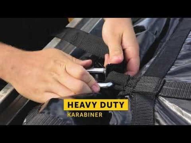 SAFEGUARD 2400 x 2400mm Weatherproof Cargo Net Dual Cab SDT-600