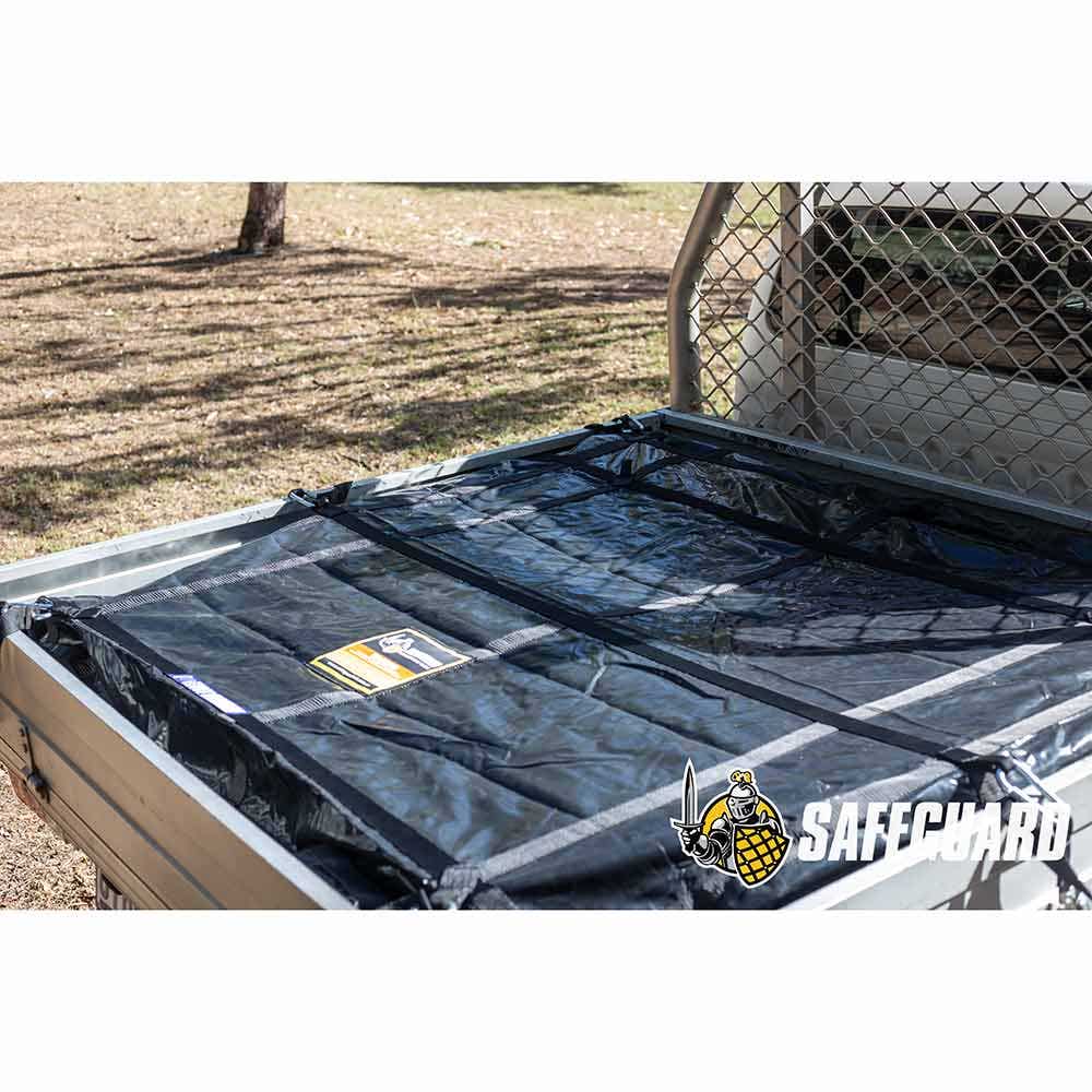 SAFEGUARD 2400 x 2400mm Weatherproof Cargo Net Dual Cab SDT-600