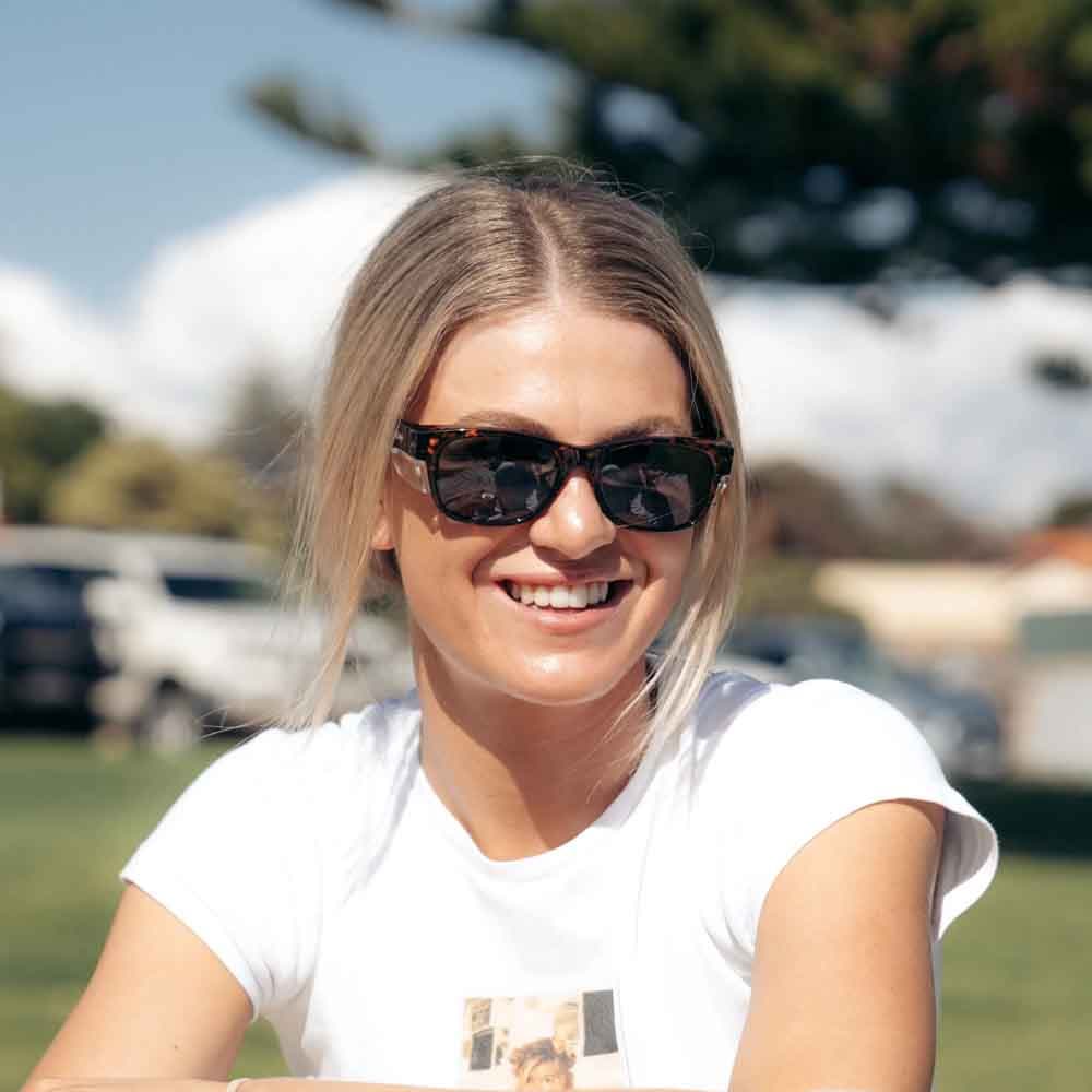 SAFESTYLE Classics Brown Tort Frame UV400 Polarised Lens CTP100