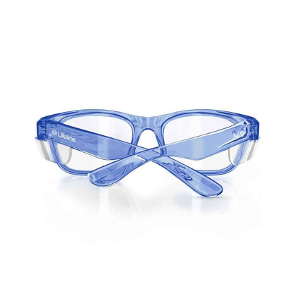 SAFESTYLE Classics Blue Frame UV400 Clear Lens CBLC100