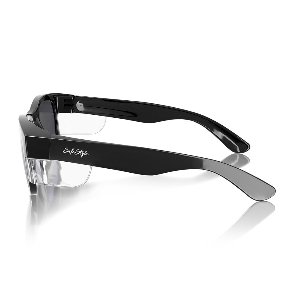SAFESTYLE Classics Black Frame Polarised UV400 Lens Safety Glasses CBP100