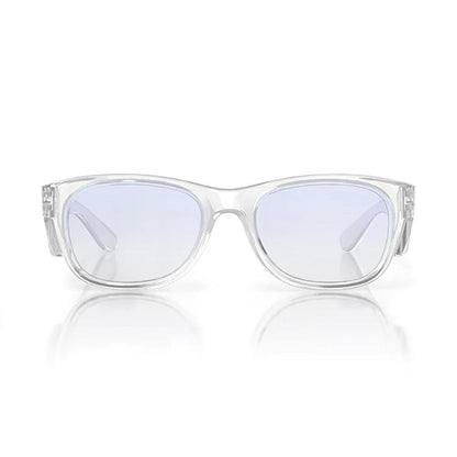 SAFESTYLE Classics Clear Frame Blue Light Blocking UV400 Lens Safety Glasses CCB100