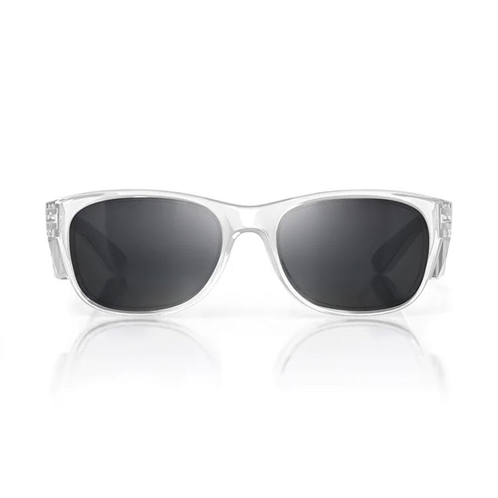 SAFESTYLE Classics Clear Frame Polarised UV400 Lens Safety Glasses CCP100