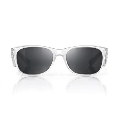 SAFESTYLE Classics Clear Frame Polarised UV400 Lens Safety Glasses CCP100