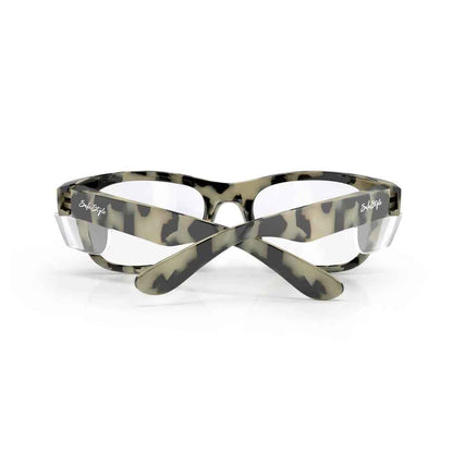 SAFESTYLE Classics Milky Tort Frame UV400 Clear Lens CMTC100