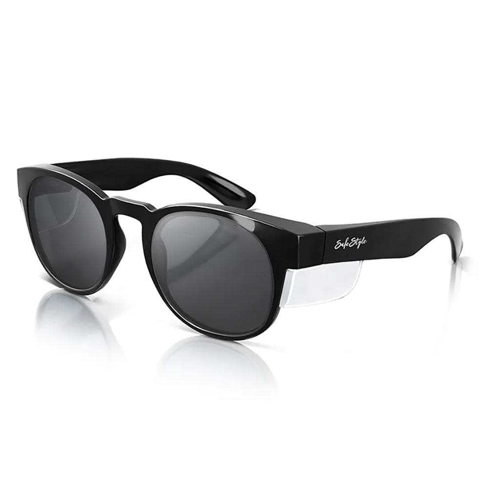 SAFESTYLE Cruisers Black Frame Tinted UV400 Lens Safety Glasses CRBT100