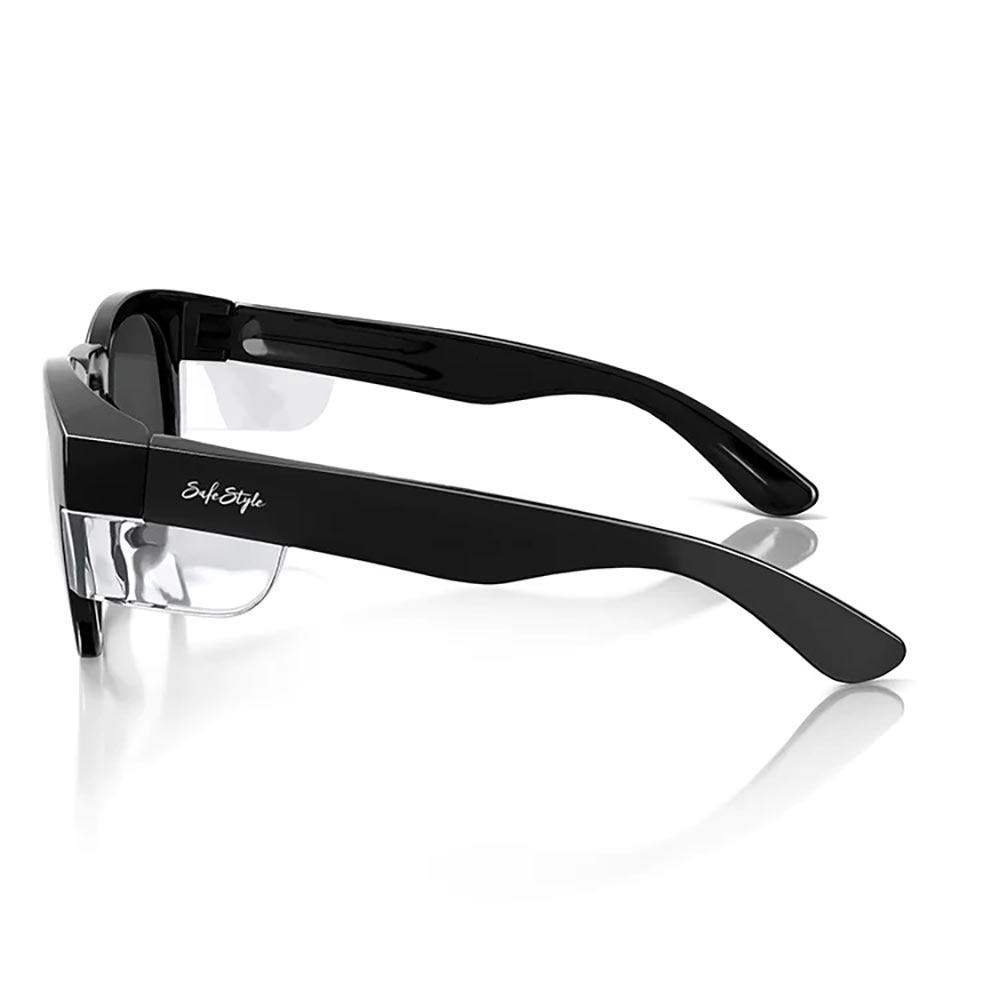 SAFESTYLE Cruisers Black Frame Polarised UV400 Lens Safety Glasses CRBP100