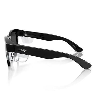 SAFESTYLE Cruisers Black Frame Polarised UV400 Lens Safety Glasses CRBP100