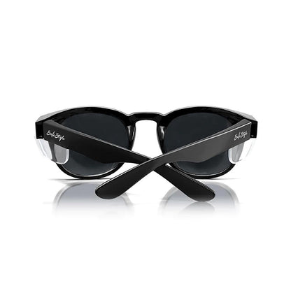SAFESTYLE Cruisers Black Frame Polarised UV400 Lens Safety Glasses CRBP100