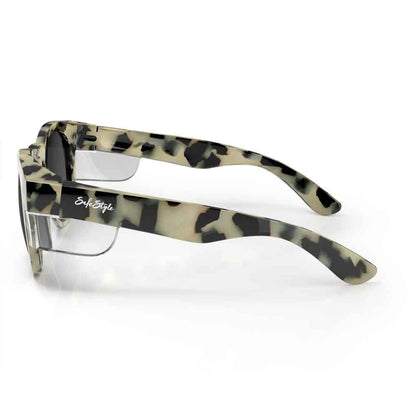 SAFESTYLE Cruisers Milky Tort Frame UV400 Polarised Lens CRMTP100