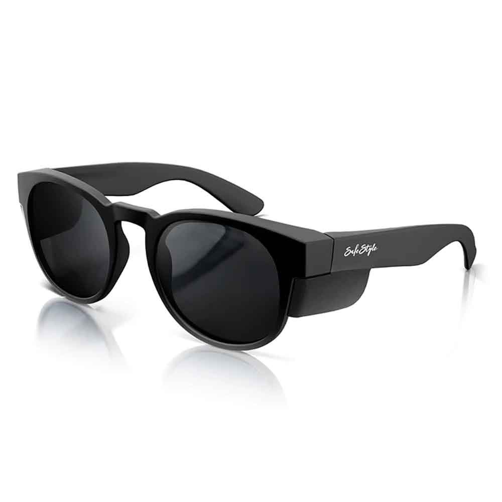 SAFESTYLE Cruisers Matte Black Frame UV400 Polarised Lens CRMBP100