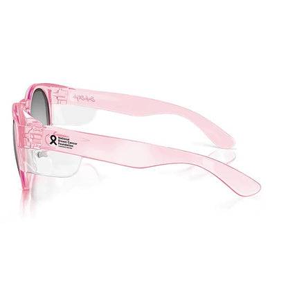 SAFESTYLE Cruisers Pink Frame Polarised UV400 Lens Safety Glasses CRPP100