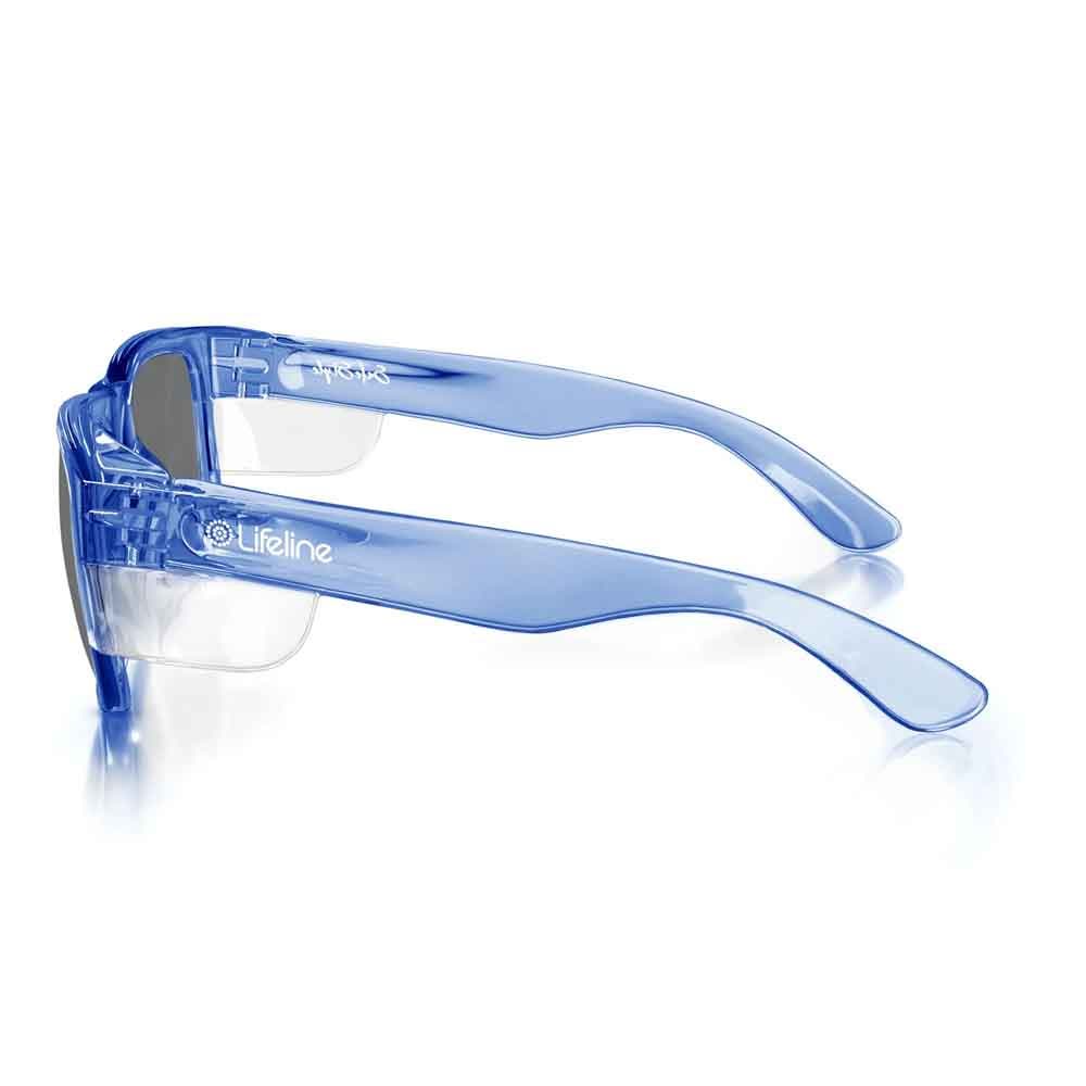 SAFESTYLE Fusions Blue Frame UV400 Tinted Lens FBLT100