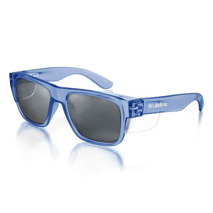 SAFESTYLE Fusions Blue Frame UV400 Tinted Lens FBLT100