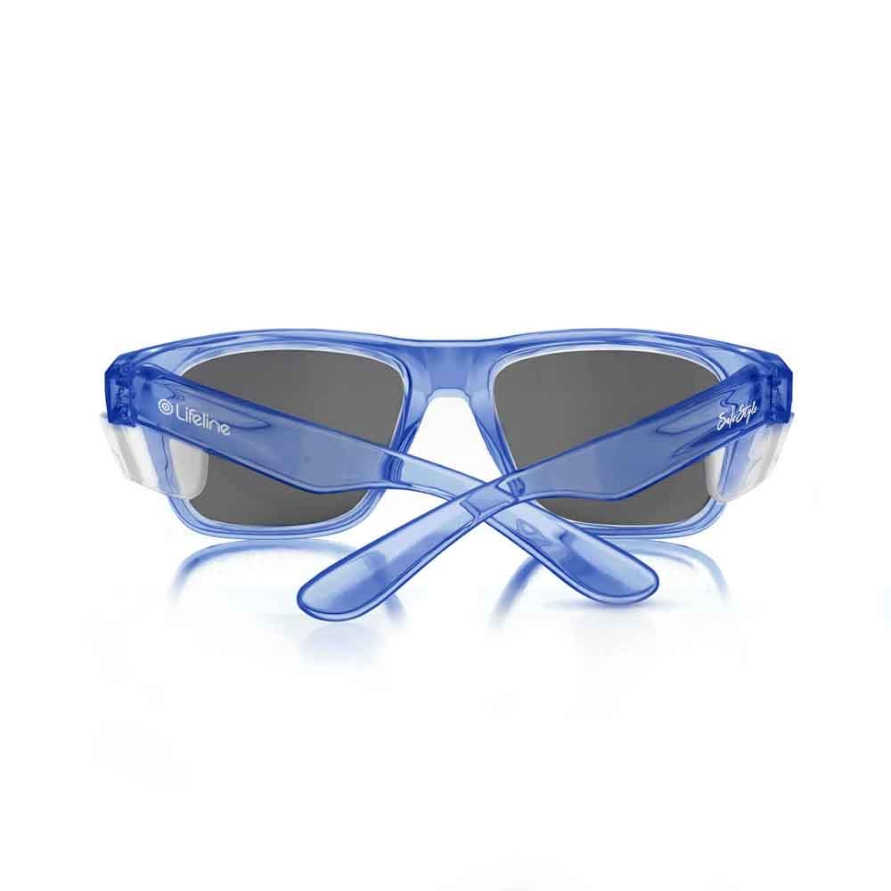 SAFESTYLE Fusions Blue Frame UV400 Tinted Lens FBLT100