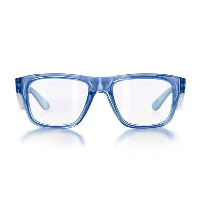SAFESTYLE Fusions Blue Frame UV400 Clear Lens FBLC100