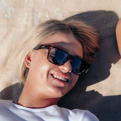 SAFESTYLE Fusions Brown Tort Frame UV400 Polarised Lens FTP100