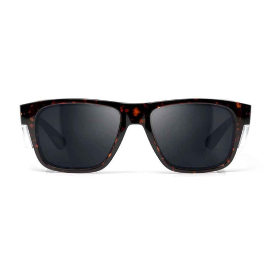 SAFESTYLE Fusions Brown Tort Frame UV400 Polarised Lens FTP100