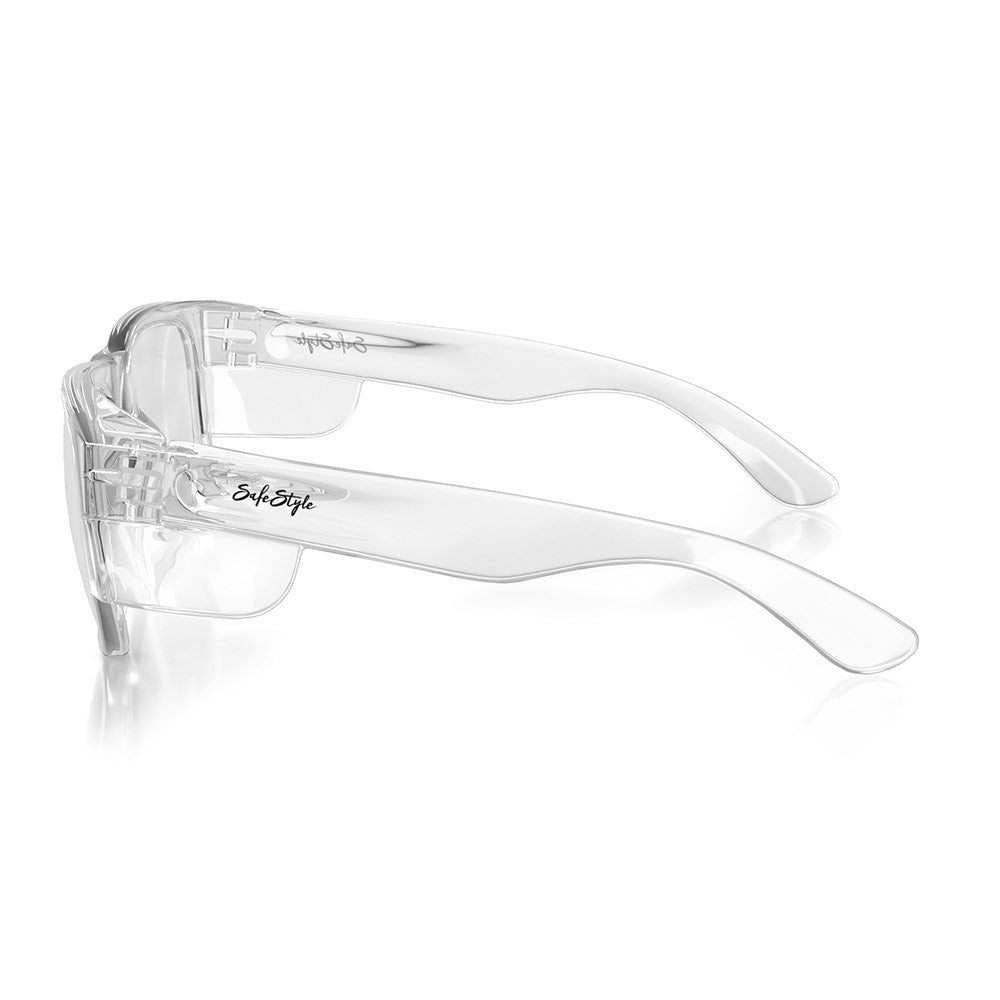 SAFESTYLE Fusions Clear Frame Clear Lens UV400 FCC100