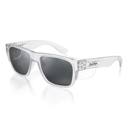 SAFESTYLE Fusions Clear Frame Tinted Lens UV400 FCT100