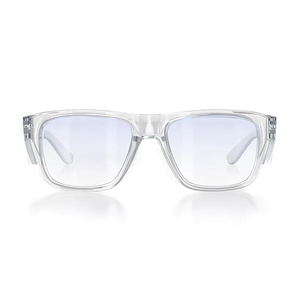 SAFESTYLE Fusions Clear Frame Blue Light Lens Safety Glasses FCB100