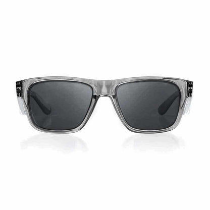 SAFESTYLE Fusions Graphite Frame Polarised UV400 Lens Safety Glasses FGP100