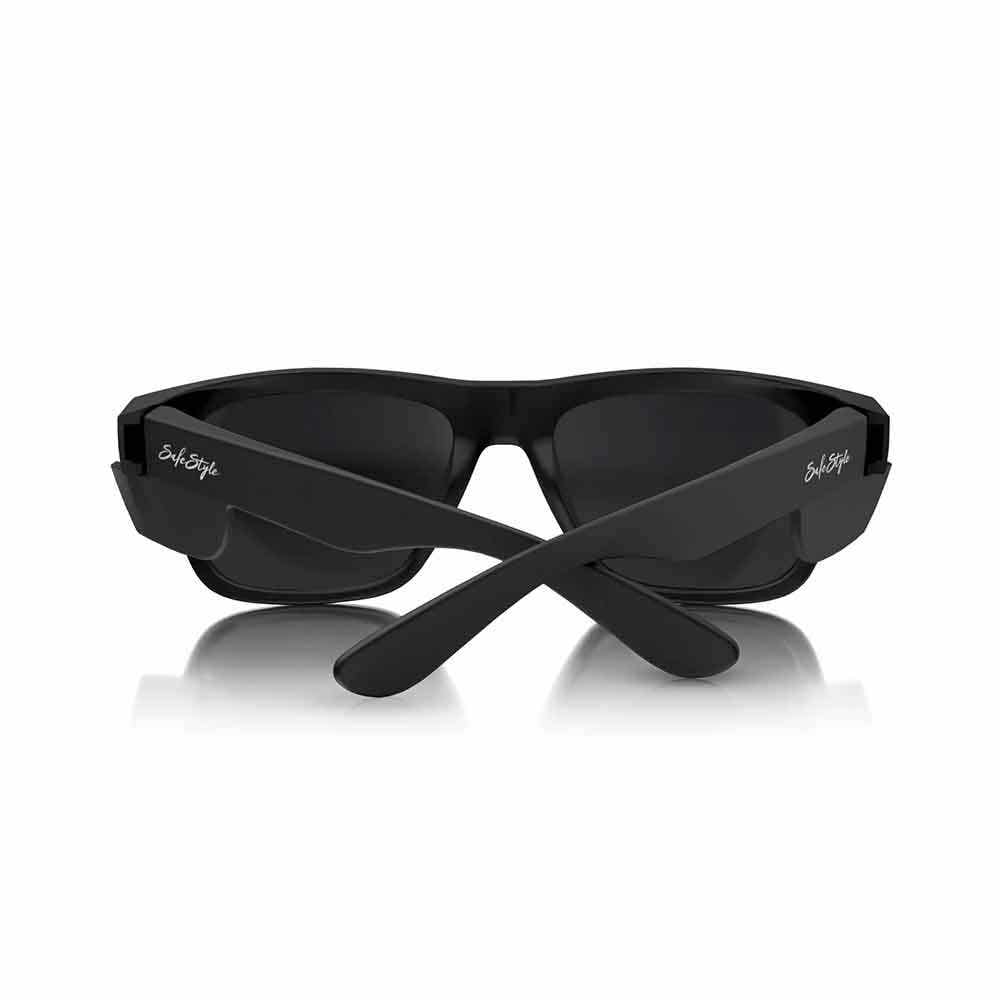 SAFESTYLE Fusions Matte Black Frame Polarised UV400 Lens Safety Glasses FMBP100
