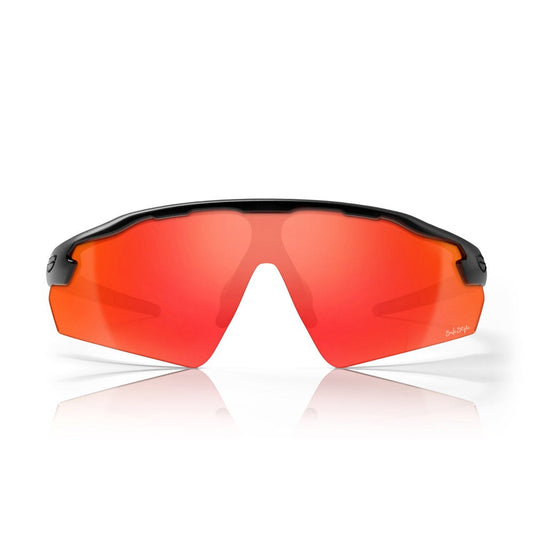 SAFESTYLE Phantoms Matte Black Frame Reflectors Red Lens PHMBRT100