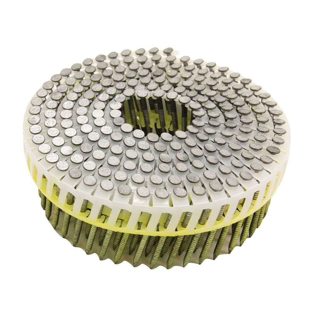 SENCO Cladding Coil Nails Ring Shank Hot Dipped Galvanised - 45mm Box of 1800 BE19ASAUM