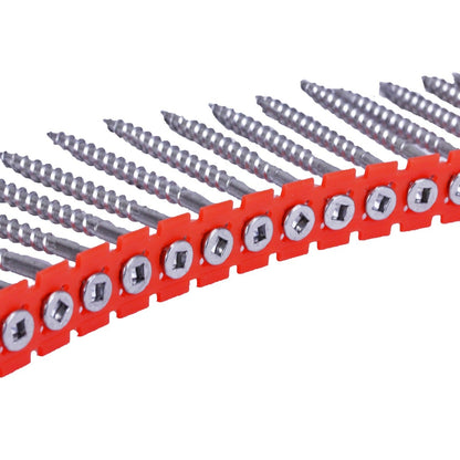 SENCO Collated Screws 304 Grade Stainless Steel 8 Gauge 65mm Tub of 1000 8R65MS04T