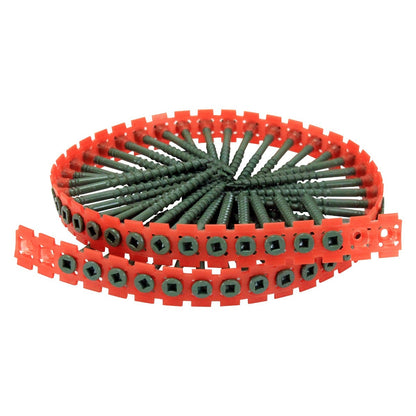 SENCO Collated Screws Weathertextm 8 Gauge 65mm Tub of 1000 8R65MWT