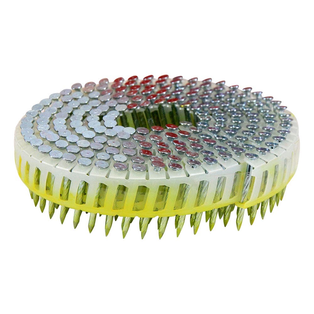 SENCO Fap Series Coil Nails - Hardened Screw Shank Electro Galvanised - 32mm Box of 3600 BF15AHAUP