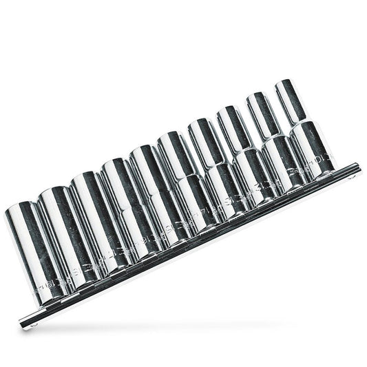 SIDCHROME 1 2inchSD Metric 10 Pce 10-19mm Deep Socket Set SCMT14252