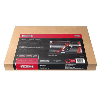 SIDCHROME 23 Piece AF Spanner Set In Foam Tray SCMT46376R