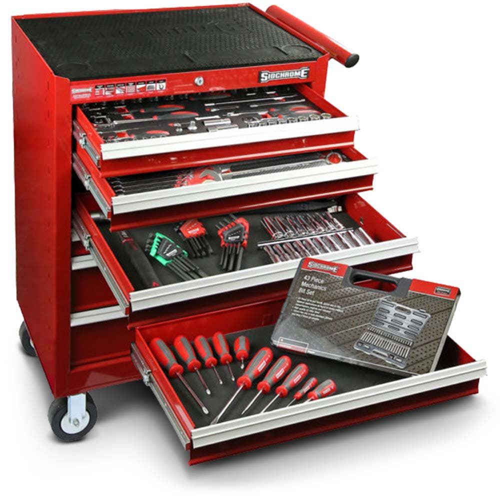 SIDCHROME 250 Piece Metric A F Tool Kit SCMT11600