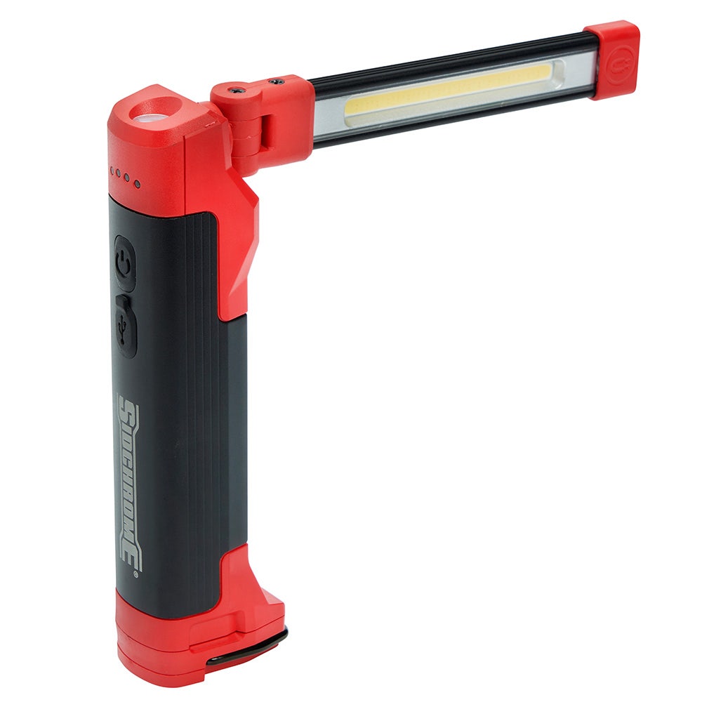 SIDCHROME 400 Lumens Rechargeable Articulating Worklight SCMT65200