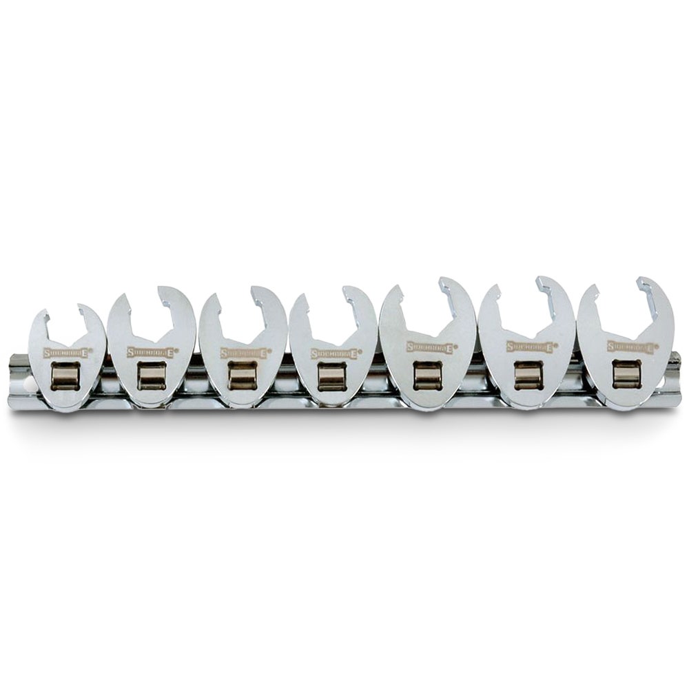 SIDCHROME 7 Piece AF Crowfoot Wrenches