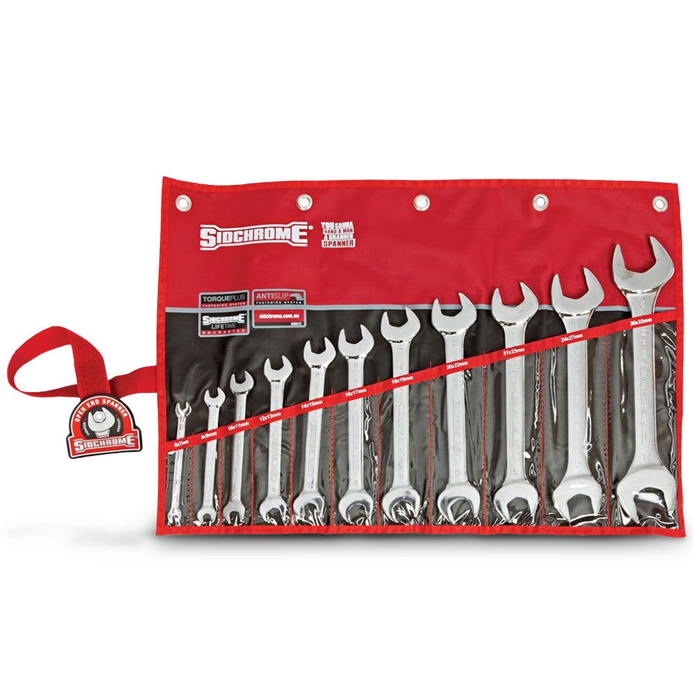 SIDCHROME O E Met Spanner Set 11Pce SCMT20213